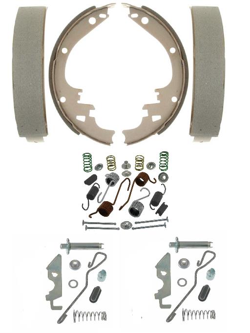 Brake Shoe Spring and adjusters Cylinders 1994-1999 Dodge RAM 1500 size 11 x 2