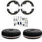 Brake Shoe Drums and springs Buick Oldsmobile Pontiac 1964-1972 FRONT 9 1/2 inch