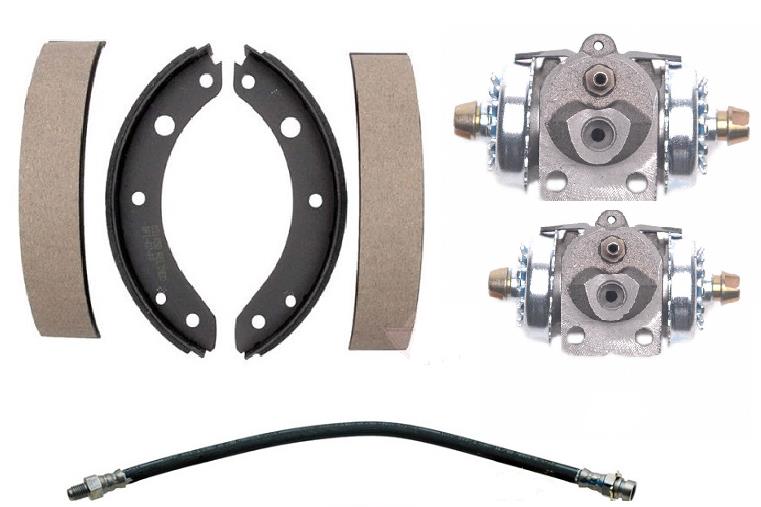 Brake shoes Wheel cylinder and hose Chevrolet Car 1936-1950 REAR 11 x 1 3/4