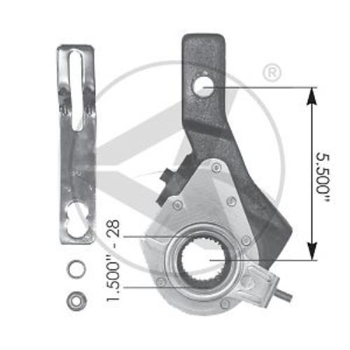 Haldex 40010141 type air brake slack adjuster replacement for Haldex 40010141