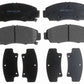 Front Brake Kit Ceramic Pads Rotors Hardware Fits ACURA CL TL and TSX 1999-2010
