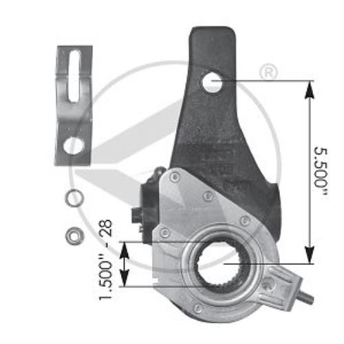 Haldex type air brake slack adjuster replacement for Haldex 40010156