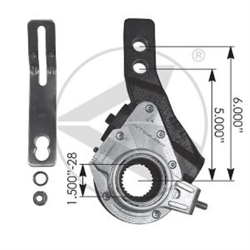 Haldex 40010140 type air brake slack adjuster replacement for Haldex 40010140