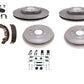Brake Kit Ceramic Pad shoe drum rotor fits Nissan Sentra 2002-2006 Front & Rear