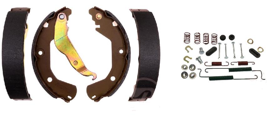 Brake shoe with spring kit Fits Chevrolet Sonic and Trax 2012-2020