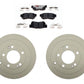 Disc brake Rotor Ceramic Pads kit 2006-2009 REAR Fits Hyundai Azera Kia Amanti
