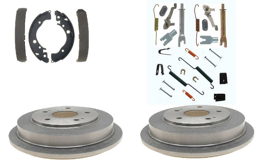Brake kit fits Civic 2006-2015 DX & LX shoes drum spring and adjuster kit